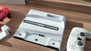 Стенд (станция) для PS5 с функцией охлаждения и док станцией. Удобно - стильно - функционально!