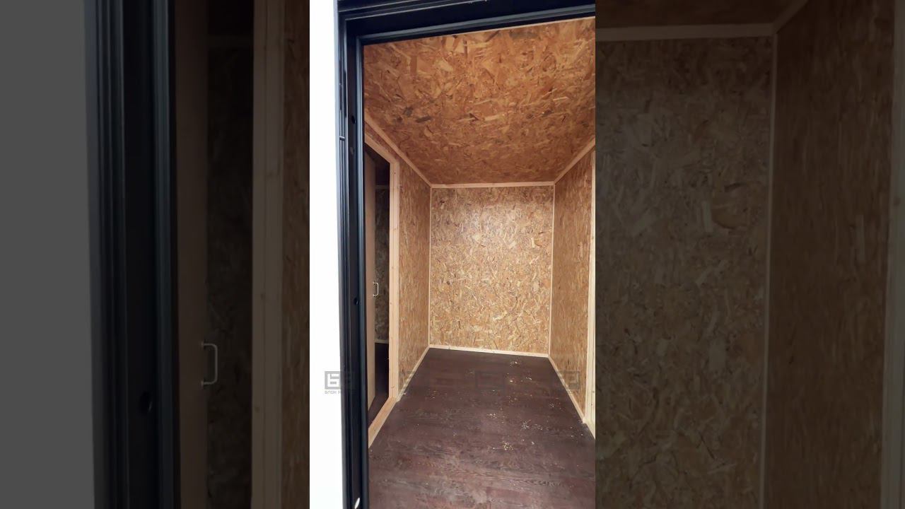 Бытовка БК-4 Распашонка в OSB 9х2.4 смотреть онлайн