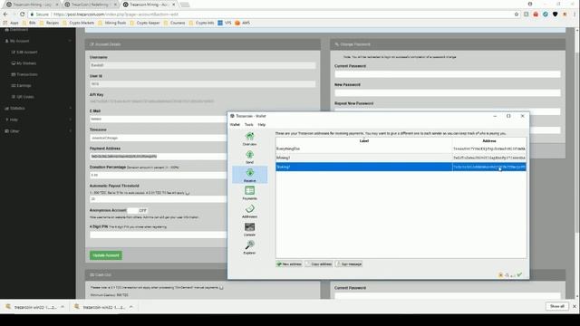 Trezar Coin TZC Mining Tutorial with Nvidia GPU & CCMiner смотреть онлайн