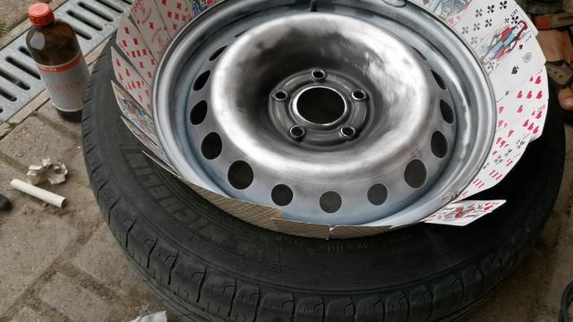 Малюємо металеві диски з резиною смотреть онлайн