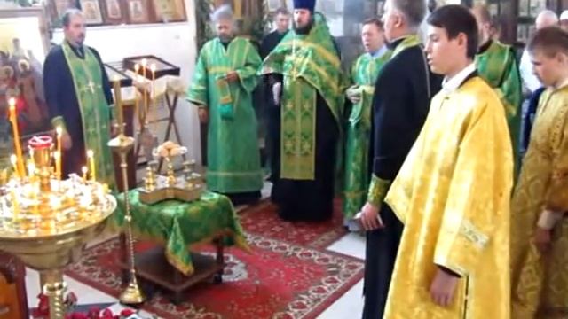 Троица, Лития на Всенощной смотреть онлайн