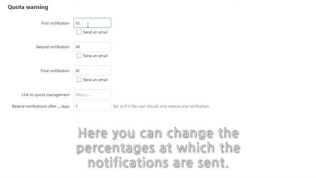 How to use Quota warning app in Nextcloud смотреть онлайн