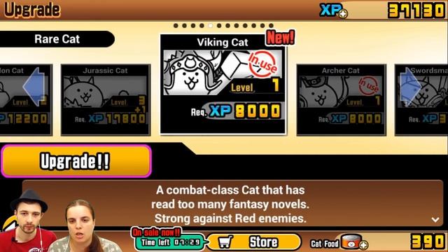 ПРоХоДиМеЦ и БолтушкА проверяют новых Котов! #327 - игра The Battle Cats смотреть онлайн