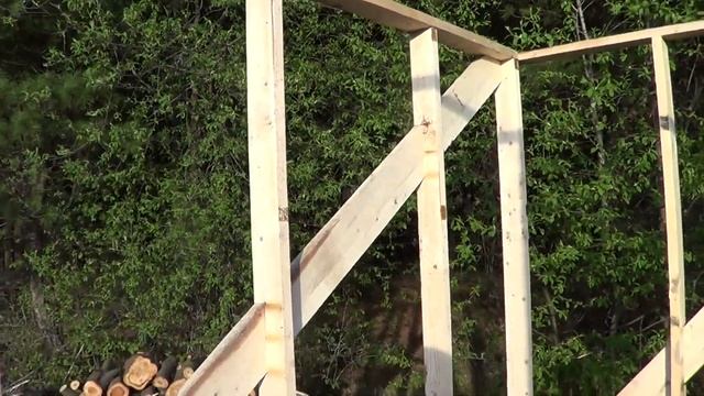 Каркасный хоз блок часть 2