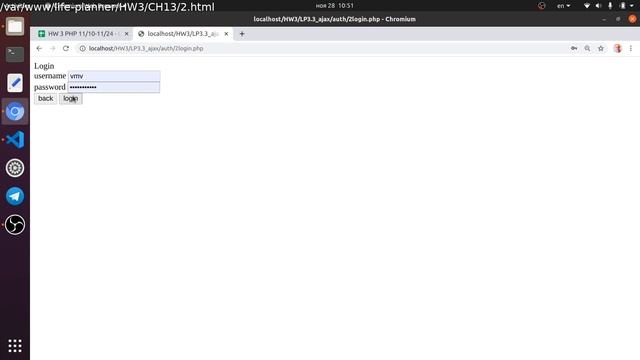 #11 PHP FULL STACK COURSE 3RD CLASS PART 6 LIFE PLANNER APP TEST AVATAR AUTHENTICATION JAVA SCRIPT смотреть онлайн
