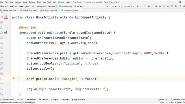 Sharedpreferences Android Studio | Save Data in Android Device смотреть онлайн
