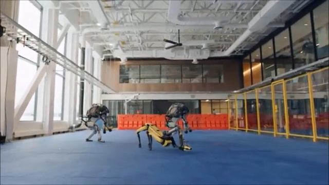 Uptown Funk Boston Dynamics смотреть онлайн