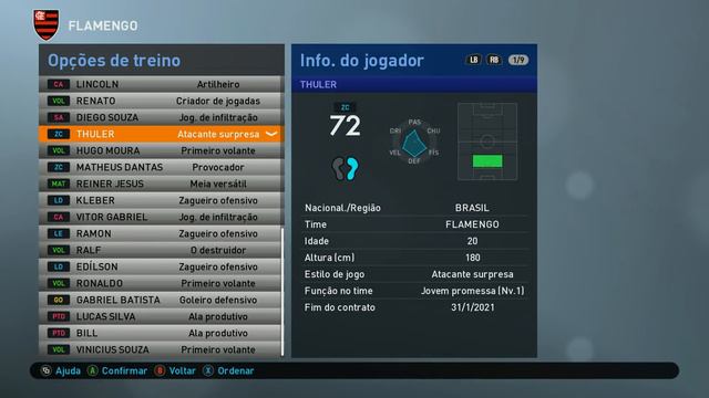 O INÍCIO NO FLAMENGO COMO VOCÊ NUNCA VIU - PES 2019 - MASTER LEAGUE #1 смотреть онлайн