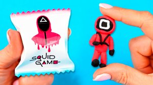 Бумажные сюрпризы Игра в Кальмара! Как сделать коробочки и наклейки из бумаги