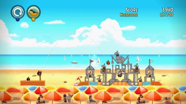 Angry Birds Trilogy-Rio | 3 Stars On 6-8 | Microsoft Xbox 360