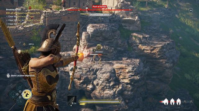Assassin's Creed Odyssey - Breaking Bread: Lagos Garrison: Clear Fort In Smuggler's Forest (2018) смотреть онлайн