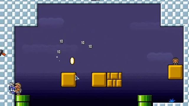 Прохождение Super Mario Bros X. 3! Жаркие перемены смотреть онлайн