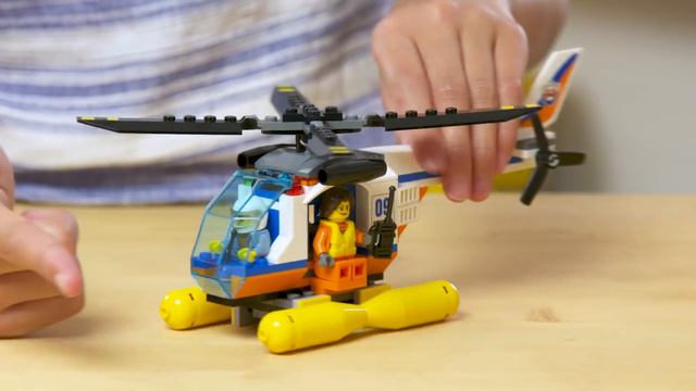 HUGE LEGO City Coast Guard Headquarters Review - The Build Zone Season 5 Episode 8 смотреть онлайн