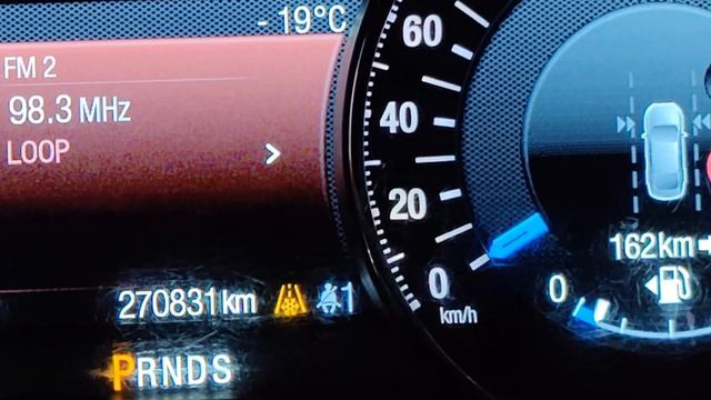 Ford Galaxy 2.0D cold start -19°C смотреть онлайн