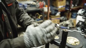 Как заменить подшипники на мотобуксировщике? #технический_обзор