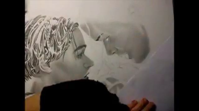 My Drawing of Jack & Rose from Titanic смотреть онлайн