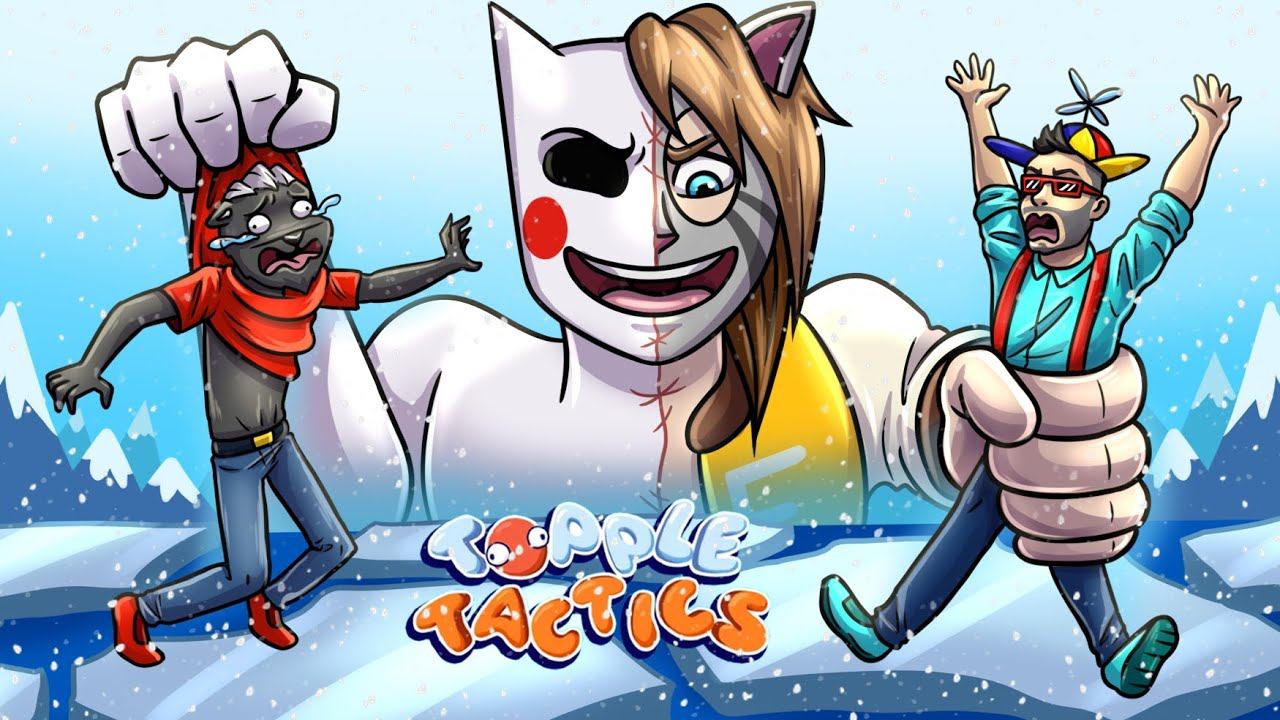 ТЕПЕРЬ НАС МУЧАЮТ ОБА САШКИ! УГАРНАЯ КАТКА В TOPPLE TACTICS :D ДОБЕРИСЬ ДО ЗДОРОВЯКА смотреть онлайн