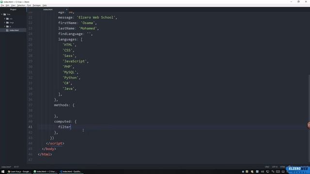 Learn Vue.js In Arabic #17 - Computed Properties Part 2 смотреть онлайн