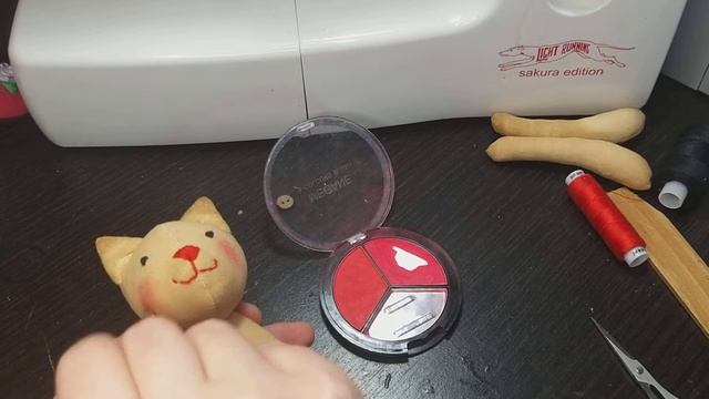 Мастер-класс по пошиву текстильной игрушки "Кошка".Видео 9. смотреть онлайн