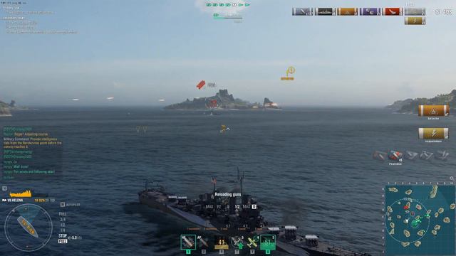 World of Warships - Helena 10 Kills in Raptor Rescue (OPs) смотреть онлайн