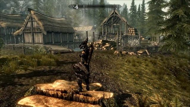 Skyrim - Daedric Female Armor Replacer Mod смотреть онлайн