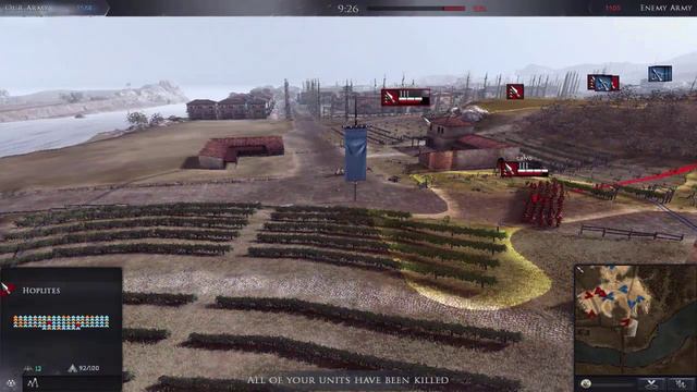 Total War Arena Türkçe Muharebe 1 Leonidas смотреть онлайн
