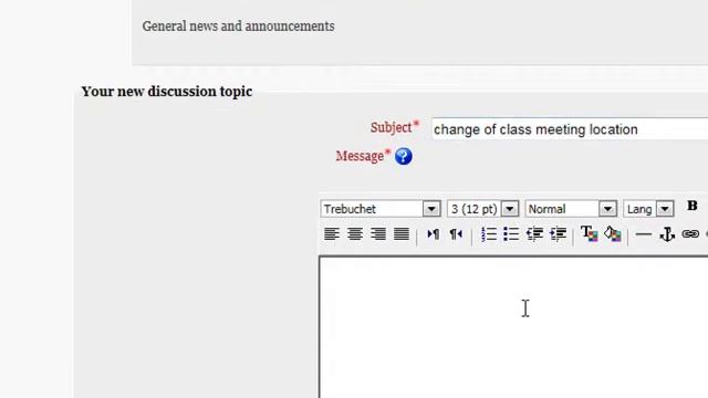 Moodle in a Minute - Course Announcements / News Forum смотреть онлайн