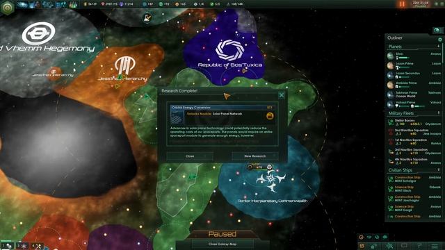 STELLARIS Let's Play - HARD - Fanatic Individualist/Materialist - #23 "Wild Winds of Change" смотреть онлайн
