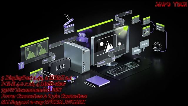 GIGABYTE RTX 3090 GAMING OC Edition 24GB Graphics Card | AMPo Tech смотреть онлайн