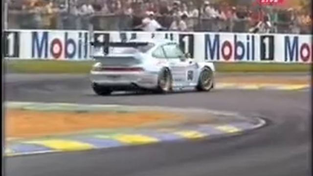 1999 LeMans Freisinger Porsche spin Eurosport version смотреть онлайн