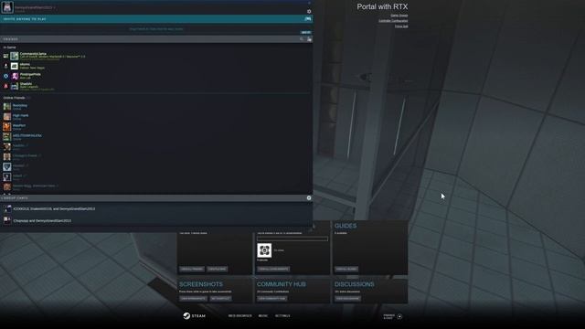 Portal With RTX Game Breaking Steam Overlay Bug (How to Fix) смотреть онлайн