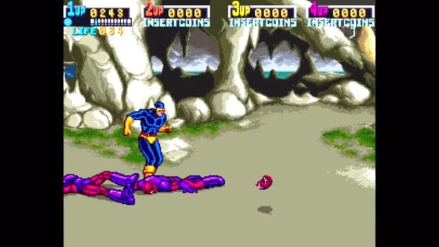 X-Men (1992) - (Full Game) (Arcade) смотреть онлайн