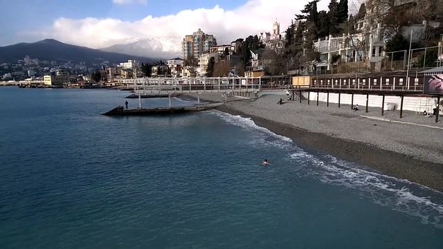 Массандровский пляж 05.01.2015