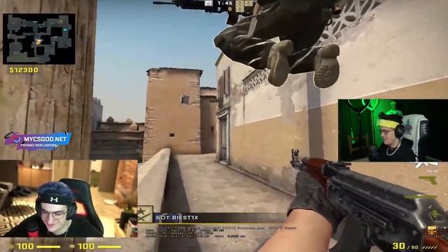 БУСТЕР ПРОТИВ БОТОВ В КС ГО / ШОУ ЭВЕЛОНА "БОТ ПРОТИВ ЧЕЛОВЕКА" / BUSTER ROFLS смотреть онлайн