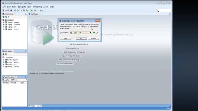 ODM 11gR2 - Dropping the Repository смотреть онлайн