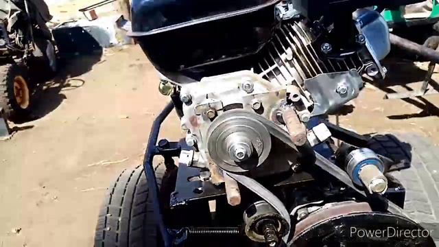 Самодельный новый мотоблок из КПП и моста ВАЗ смотреть онлайн