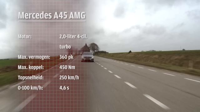 VW Golf R Vs. Audi S3 Vs. Mercedes A45 AMG - English Subtitled