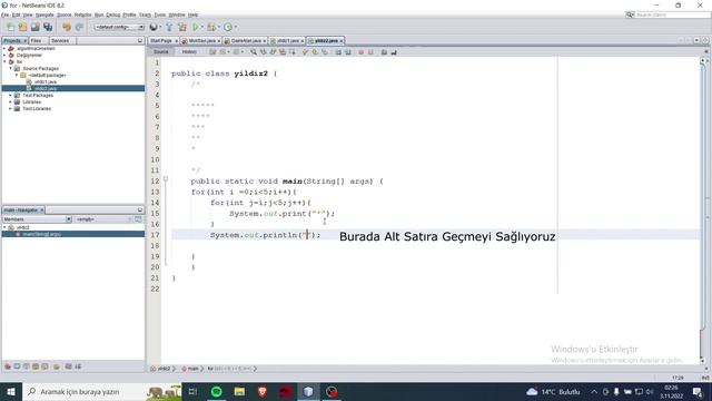Netbeans Kullanımı İle Java Consol For Loop İle Şekil Çizme #2 (Java Kodlama For Döngüleri) смотреть онлайн