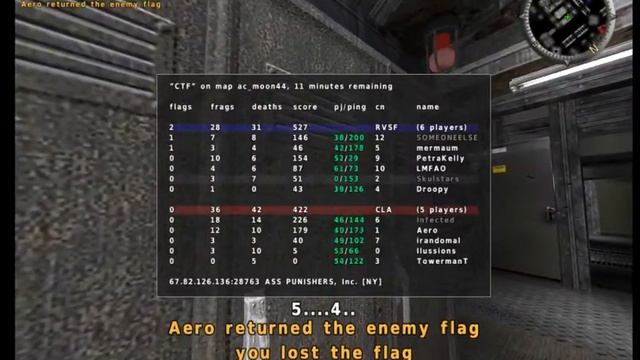 LUBUNTU 19.10 Assault Cube Game Play смотреть онлайн