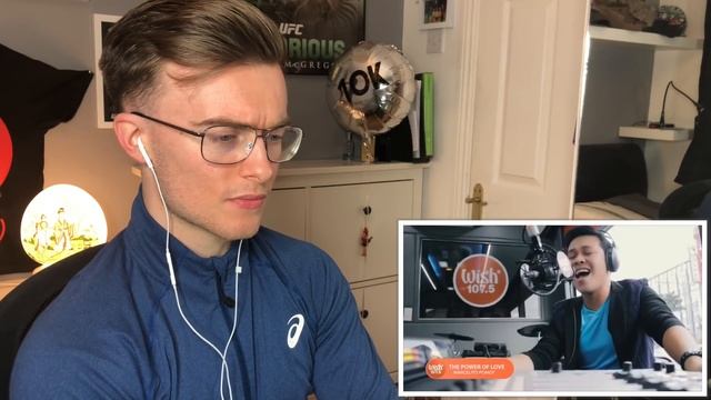 Marcelito Pomoy sings Power of Love Celine Dion LIVE on Wish 1 | REACTION! смотреть онлайн