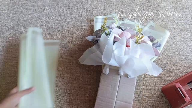 TUTORIAL BUKET CELANA DALAM MODEL BUNGA | DIY BOUQUET смотреть онлайн
