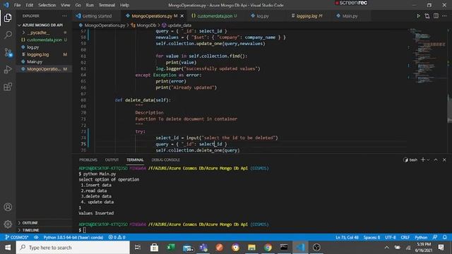 Azure Cosmos Db using Mongo db смотреть онлайн