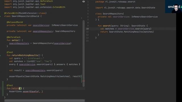 Outside-In TDD - Search Functionality 5 (The Fake Boundary) смотреть онлайн
