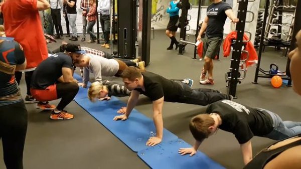 Вечеринка в фитнес клубе Скай Фитнес "sky fitness"