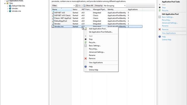 DNN 7.0 Installation Part 2 - Web Server Configuration смотреть онлайн