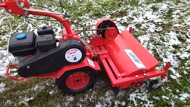 2 в 1: КОСИЛКА/СНЕГОУБОРЩИК к мотоблоку "АГАТ" смотреть онлайн