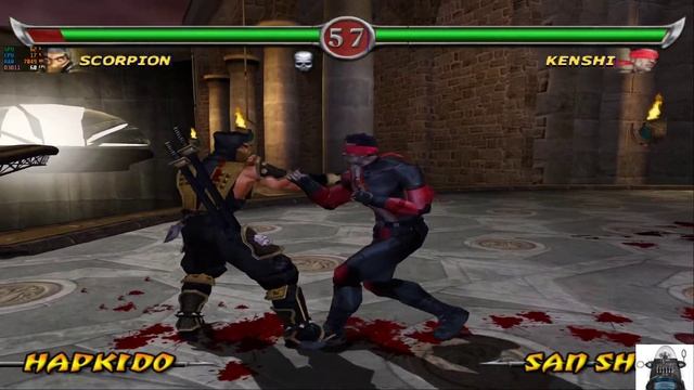 Mortal Kombat: Deadly Alliance on a PC | PCSX2 1.4.0 Sony PlayStation 2 Emulator смотреть онлайн