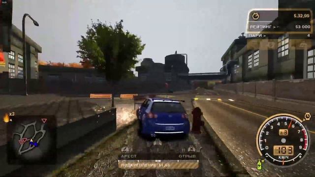 Need For Speed Most Wanted 2005 AUTUMN HotPursuit . 6 часть. Босс 10 - Барон.