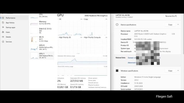 Lenovo IdeaPad Gaming 3 Ryzen 5 6600H Rtx 3050 | 16/512 | Cinematic | смотреть онлайн