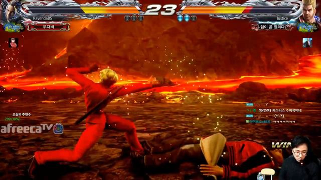 2018/01/05 Tekken 7 FR Rank Match! Knee (M.Raven) vs Justice (Paul) смотреть онлайн